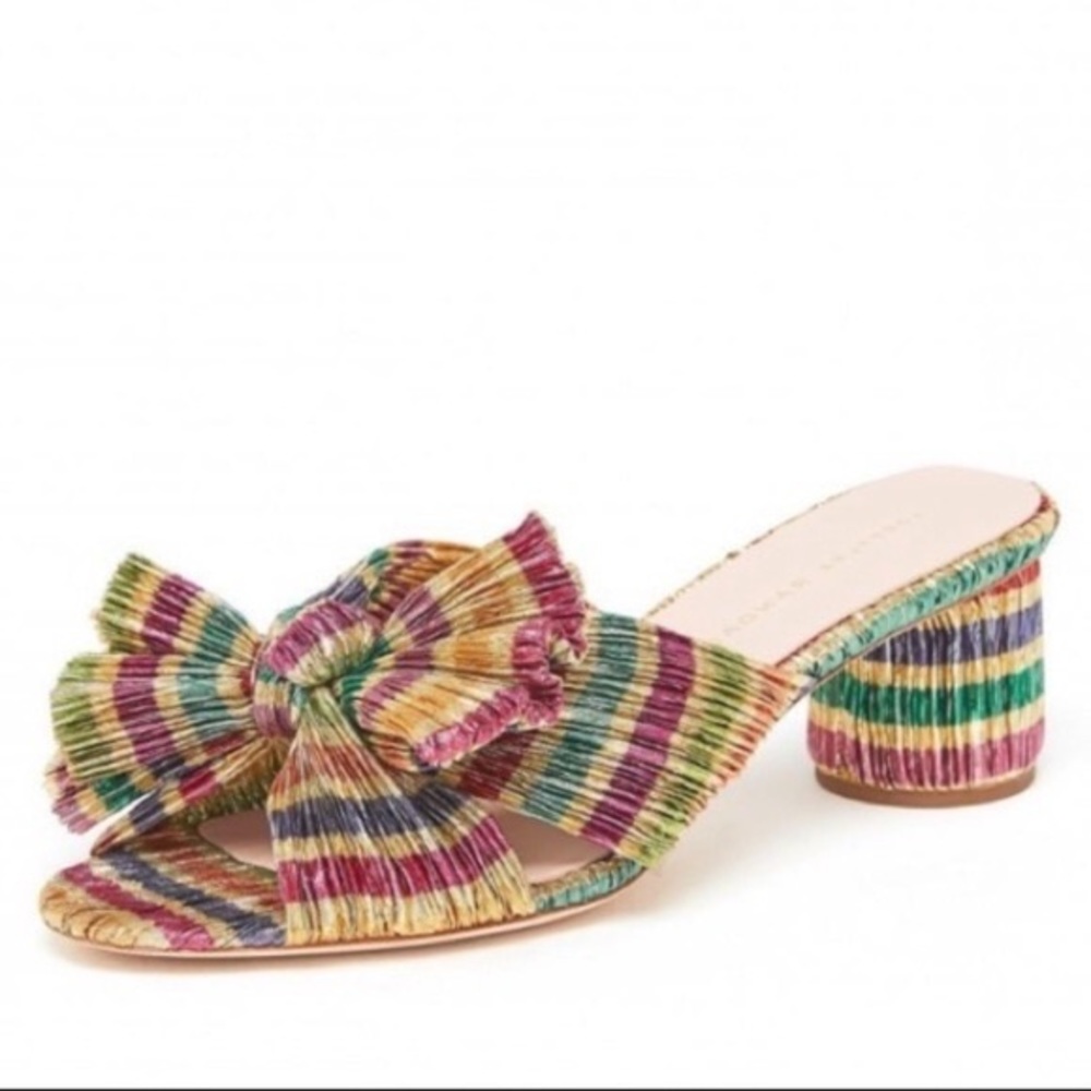 Loeffler Randall Emilia Rainbow Knot Mules